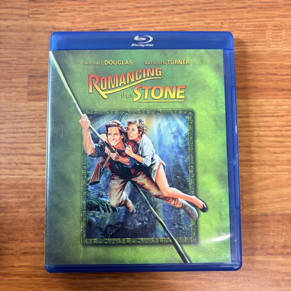 Romancing the Stone Blu-ray 1984 Michael Douglas Kathleen Turner 20 Century Fox